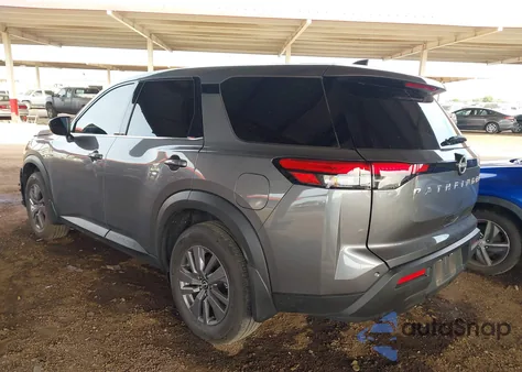 2025 Nissan Pathfinder S Fwd z USA, uszkodzony, nr VIN 5N1DR3AA6SC255040